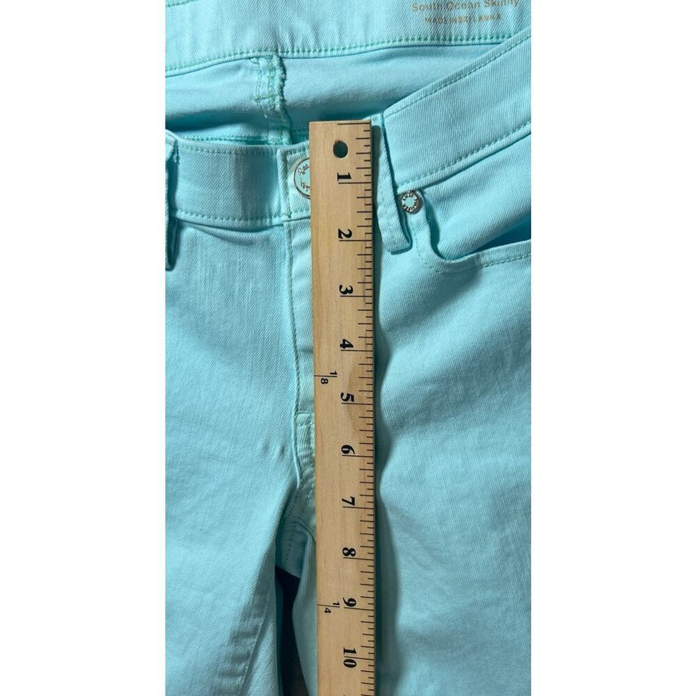 Lilly Pulitzer South Ocean Skinny Jeans Women’s Size 4 Denim Stretch - Picture 4 of 12